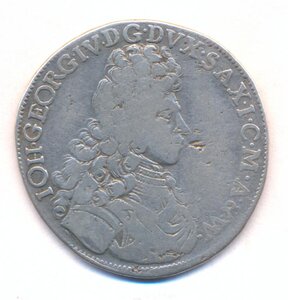 2/3 талера 1692 г. - Иоанн Георг IV . - Саксония.