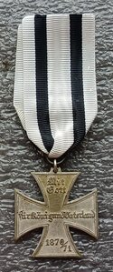Крест Ветерана Франко-Прусской войны 1870-1871 гг. Пруссия