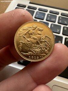 1 соверен 1919 год