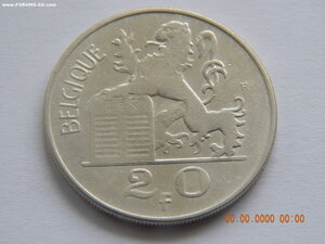 20 франков 1950 г. ( BELGIQUE ) . - Бельгия.