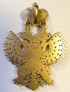 Андрей Первозванный Подвеска золото