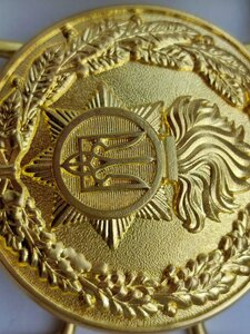 Пряжка к парадному ремню НАЦИОНАЛЬНАЯ ГВАРДИЯ УКРАИНЫ