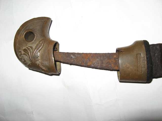 Фрагмент рукоятки шашки 1929г.