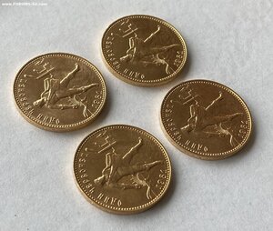 «Сеятели» 1981 год ММД. Отличные 4 штуки.
