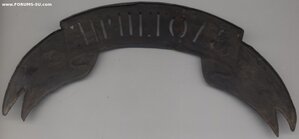 Лента "За отличие" прорезная, образца 1828