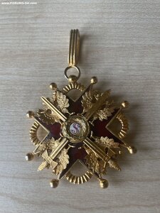 Знак ордена святого Станислава 2 степени