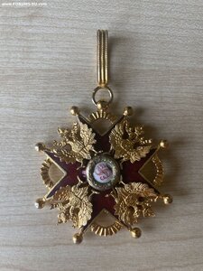 Знак ордена святого Станислава 2 степени