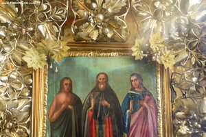 икона З СВЯТЫХ   ДОНСКИХ КАЗАКОВ