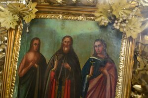икона З СВЯТЫХ   ДОНСКИХ КАЗАКОВ