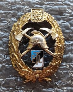 Знак пожарного Буржуазная Эстония