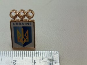 Знаки Олимпийской сборной Украины на Олимпиаде во Франции 20