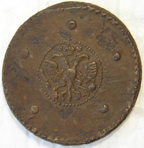 5 копеек 1725г., ЛЮКС!