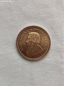 Юар крюгерранды 1/10 и 1/4