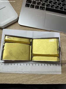 Портсигар Серебро