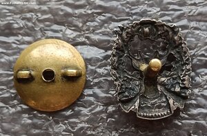 Петроградское общество охотников серебро 1920-е гг.