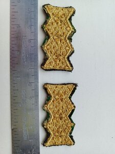 Нашивка на генеральський парадний  кітель, Україна, пара