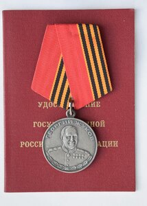 Медаль Жукова на доке СВО, УКРАИНА