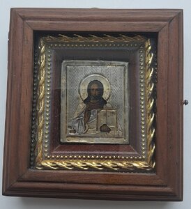 Иконка Господь Вседержитель в киоте 84 пр