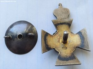 Знак Константиновского артиллерийского училища, серебро