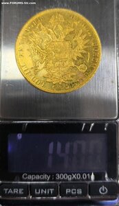 4 дуката 1915 г.Австро-Венгрия