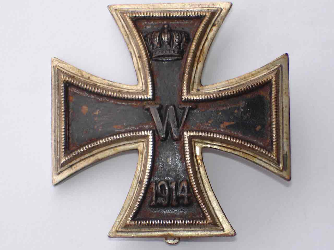 Железный крест 1 класса за 1 МВ, серебро.