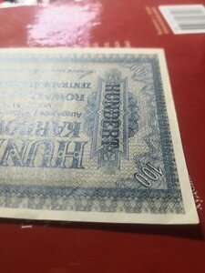 100 карбованцев 1942 г. aUNC !!!