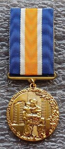 Медаль За доблестную службу пожарные