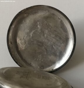 Наградные часы. За отл. стрельбу 1912 г. с портретом НИК. II
