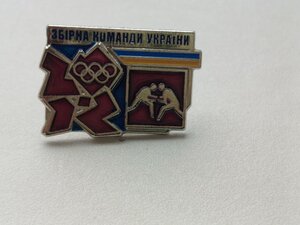 Знак збірної команди України з боротьби , олімпіада, Лондон