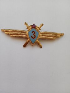 знак военного летчика 3 класса