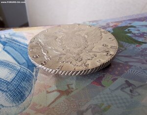 Рублик 1774 г.СПБ ФЛ  Огонь !