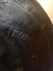 ЛЕНИН, барельеф, чугун, Касли, огромный.