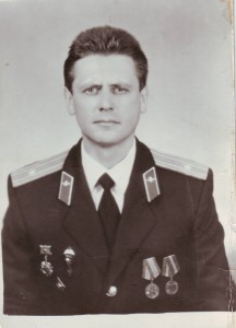 Майор десантник с "ежиком".