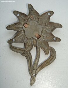 Эдельвейс на кепку