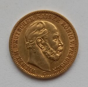 20 марок 1873 год. Пруссия.