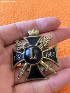 Знак 50 лет Кавказских войн ЛЮКС