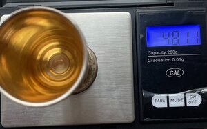 Рюмка Кубачи 875