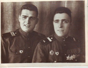 Кавалер ДВУХ Слав, танкист, с отличником.