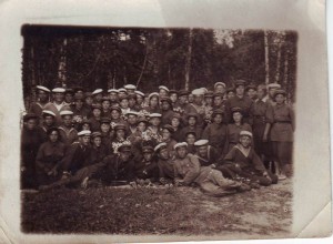 Лагеря  ОСОВИАХИМа 1938г.  Два фото.