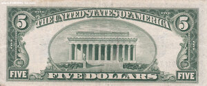 5 долларов США 1934г.