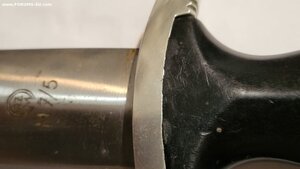 Кинжал СС,  производитель M7/5 (Carl Julius Krebs, Solingen)