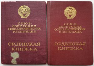 Ранние орденские Мат. Славы 1ст. № 31396 и 3ст. № 44201