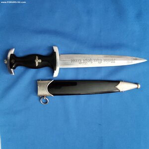 Кинжал СС,  производитель M7/5 (Carl Julius Krebs, Solingen)