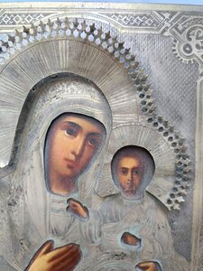 Икона СМОЛЕНСКАЯ ПР. Б. Штихельная.
