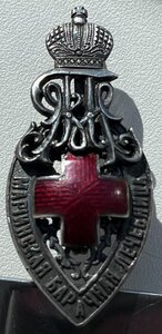 Мариинская барачная лечебница, серебро 84.