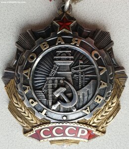 Трудовая Слава 3ст. № 141.124 с заклёпками