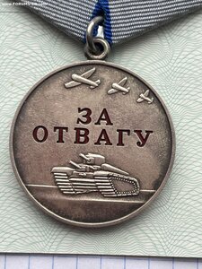 Отвага РФ № 8831 + Док редкий случай + УК.