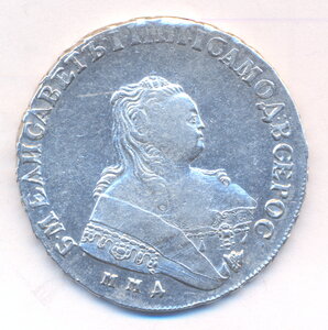 1 рубль 1749 г. ММД.