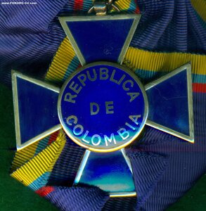 ОРДЕН БОЯКИ /КолумбиЯ/  Order of Boyacá