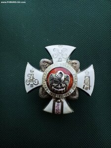 Знак Александровского Воен.Уч. Серебро В